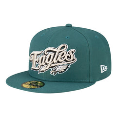 Philadelphia Eagles New Era Born x Raised 59FIFTY Fitted Hat Midnight Green
