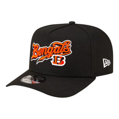 Cincinnati Bengals New Era Born x Raised A-Frame 9FIFTY Snapback Hat Black