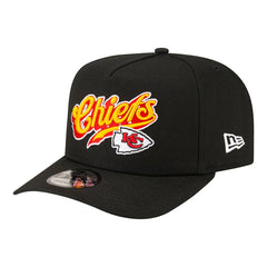 Kansas City Chiefs New Era Born x Raised A-Frame 9FIFTY Snapback Hat Black