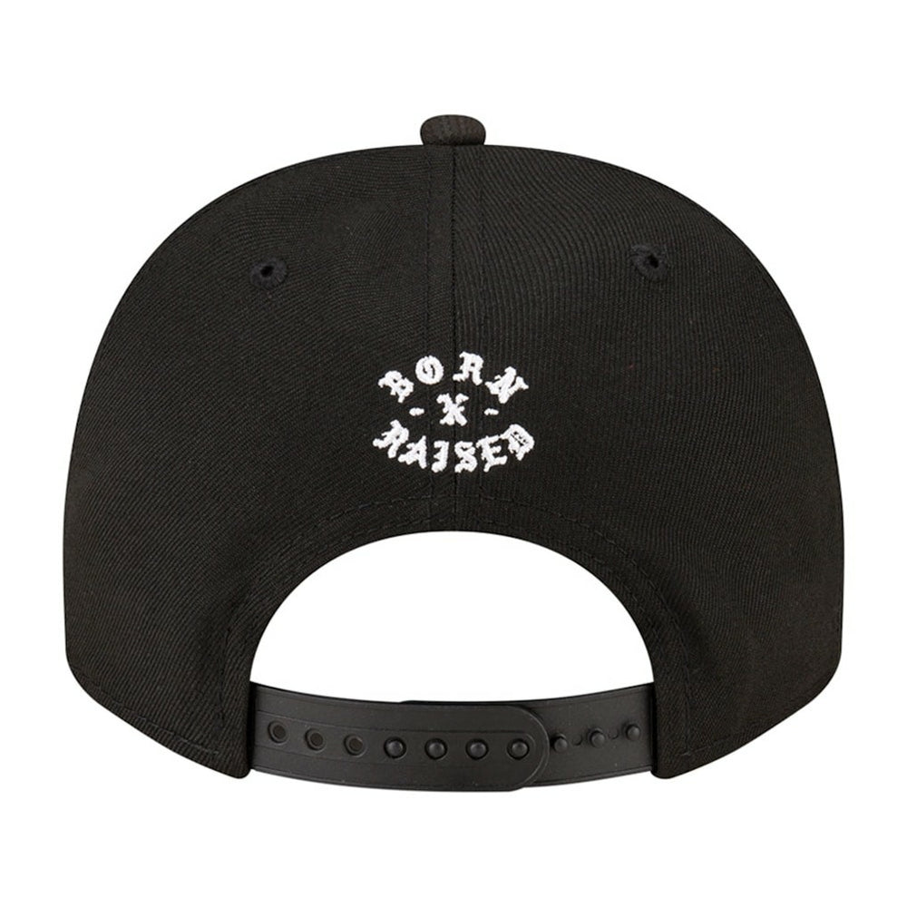 Miami Dolphins New Era Born x Raised A-Frame 9FIFTY Snapback Hat Black