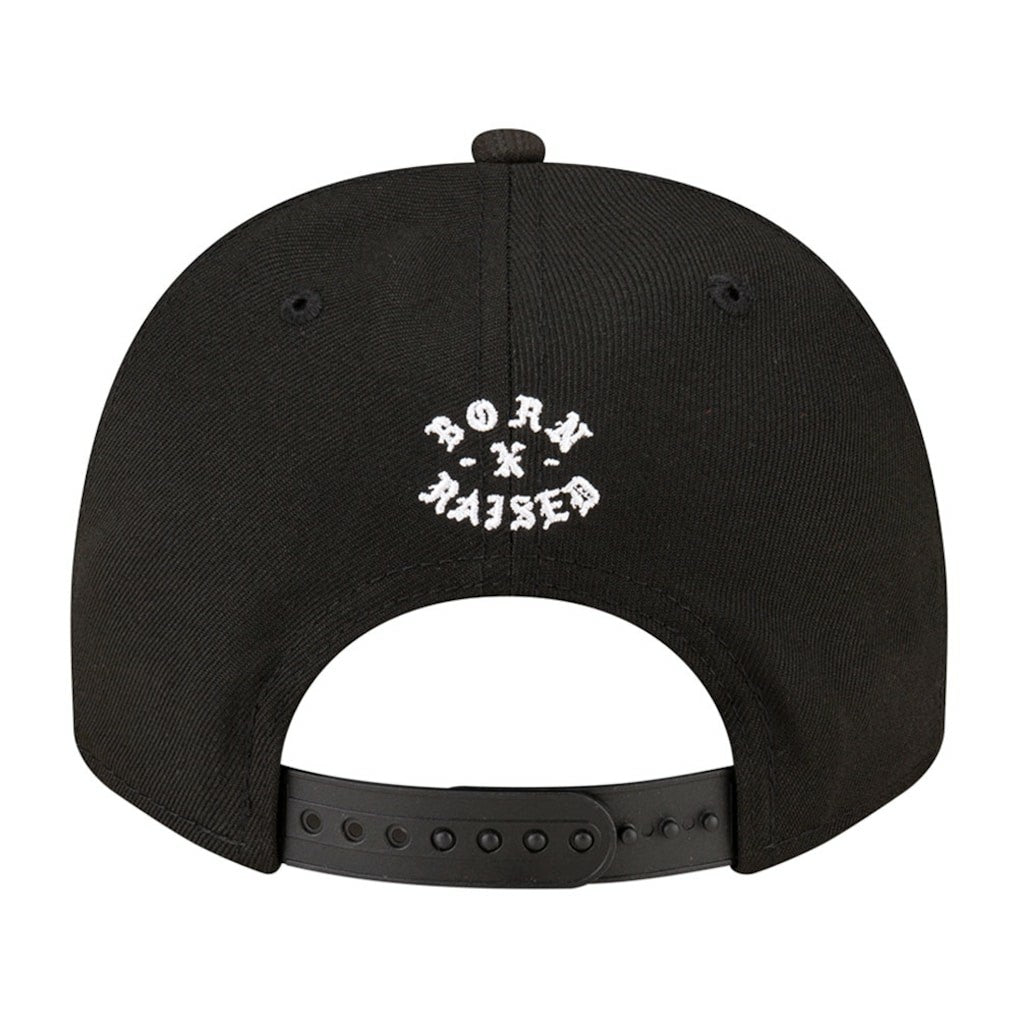 Cleveland Browns New Era Born x Raised A-Frame 9FIFTY Snapback Hat Black