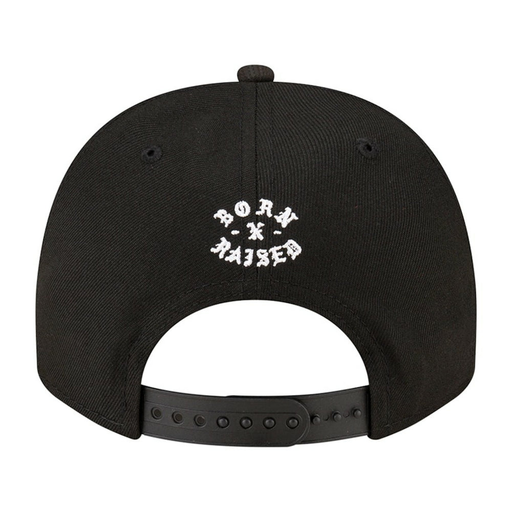 Cleveland Browns New Era Born x Raised A-Frame 9FIFTY Snapback Hat Black