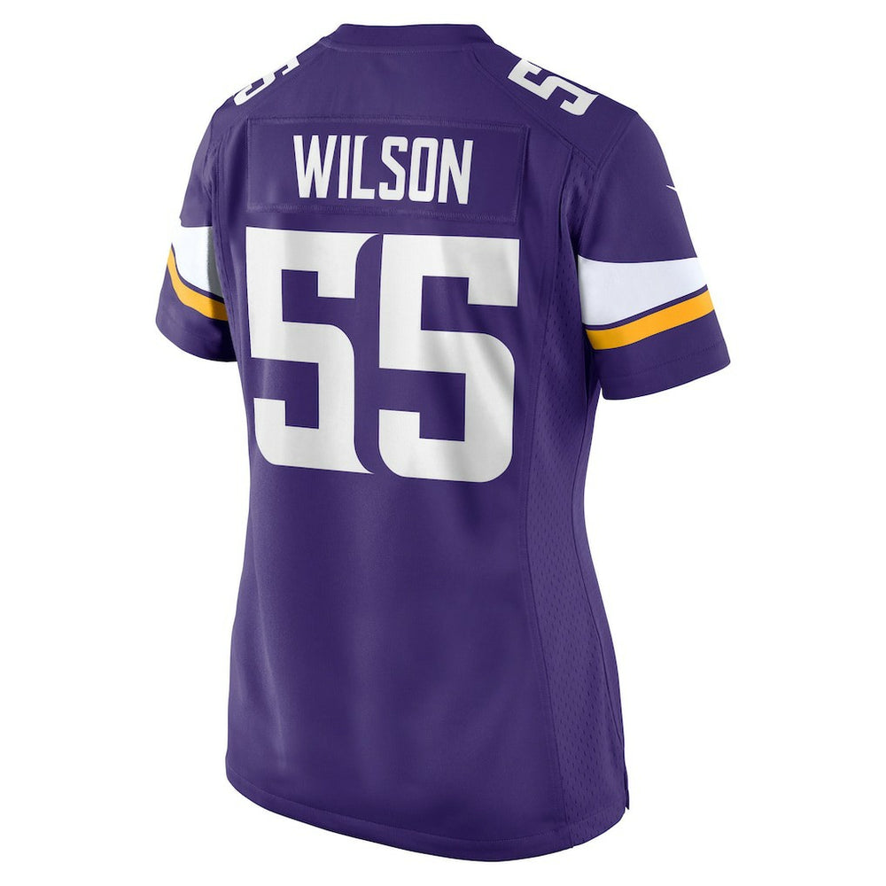 Nike Eric Wilson Minnesota Vikings Women's Team Game Jersey Purple