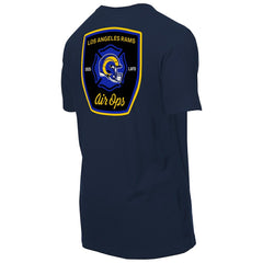 Los Angeles Rams x LAFD New Era Air Ops T-Shirt Navy