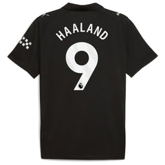Erling Haaland Manchester City 2025/26 Away Replica Player Jersey Black - Puma cheap