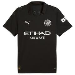 Phil Foden Manchester City 2025/26 Away Replica Player Jersey Black - Puma