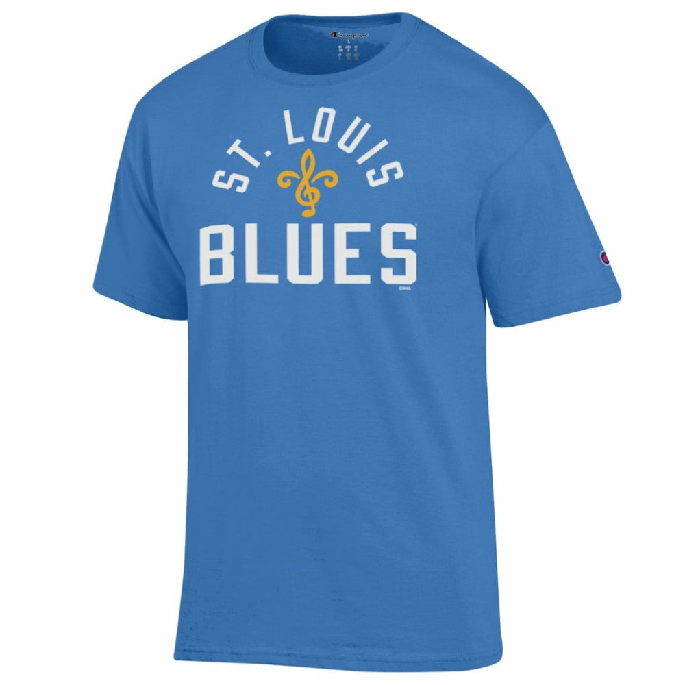 St. Louis Blues Champion Jersey T-Shirt - Blue - NHL 203339623