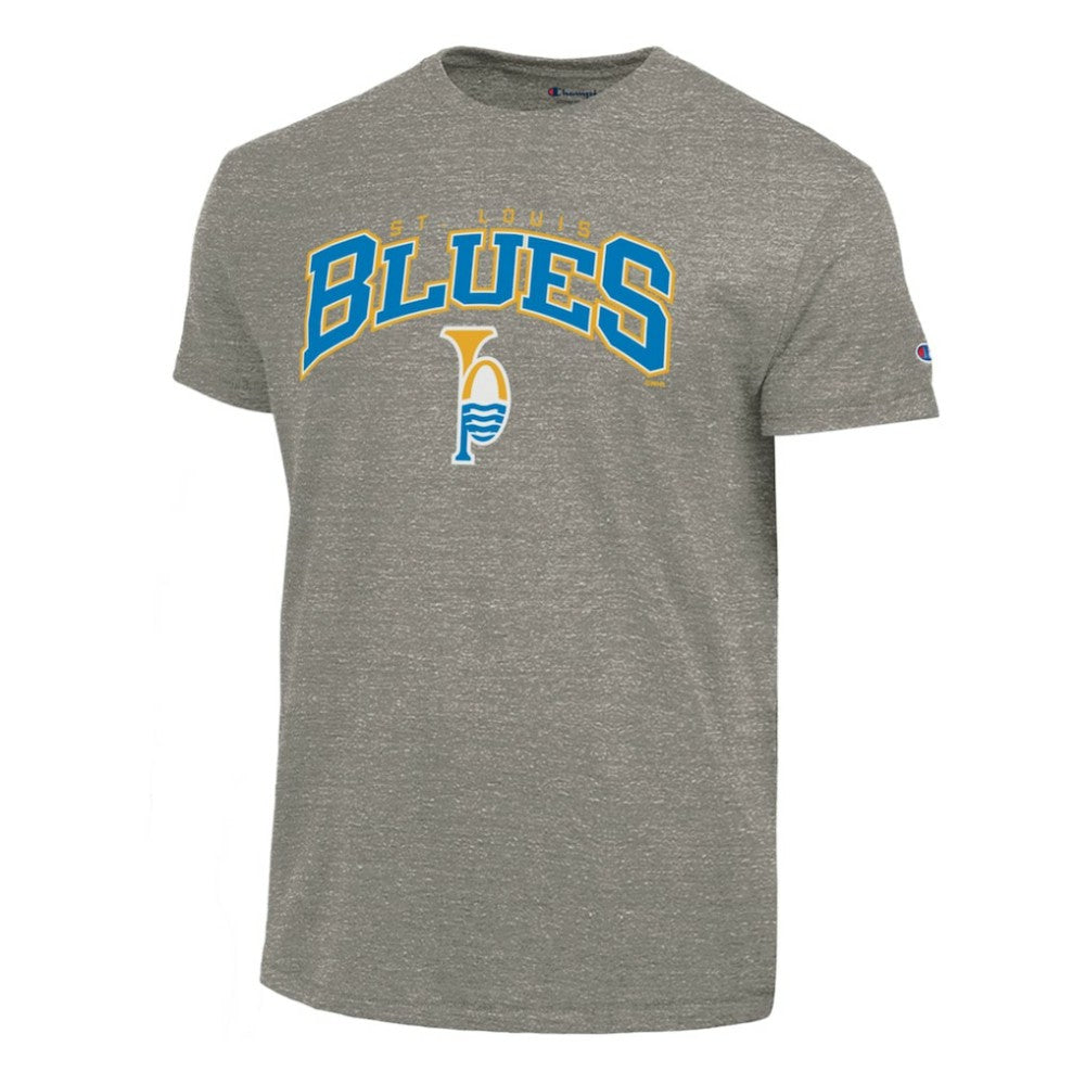St. Louis Blues Champion Tri-Blend T-Shirt - Gray - NHL 203339625
