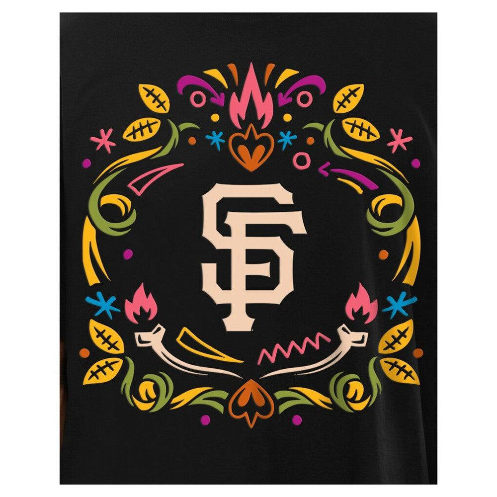 San Francisco Giants New Era Día de los Muertos T-Shirt - Black - New Era on Sale