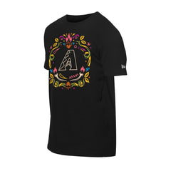 Arizona Diamondbacks New Era Día de los Muertos T-Shirt - Black - New Era Online