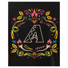Arizona Diamondbacks New Era Día de los Muertos T-Shirt - Black - New Era Online