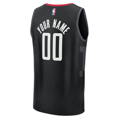 Houston Rockets Youth Fast Break Custom Jersey Statement Edition Black | Fanatics Lifestyle