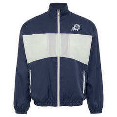 Phoenix Suns Sportiqe Unisex Athletic Club Collection Senna Premium Lightweight Full-Zip Jacket Blue