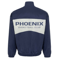 Phoenix Suns Sportiqe Unisex Athletic Club Collection Senna Premium Lightweight Full-Zip Jacket Blue