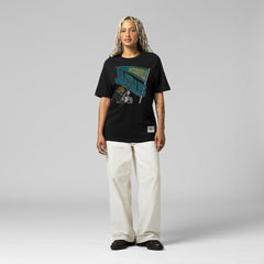 Mitchell & Ness Jacksonville Jaguars Women's Team Dynamic Boyfriend T-Shirt Black