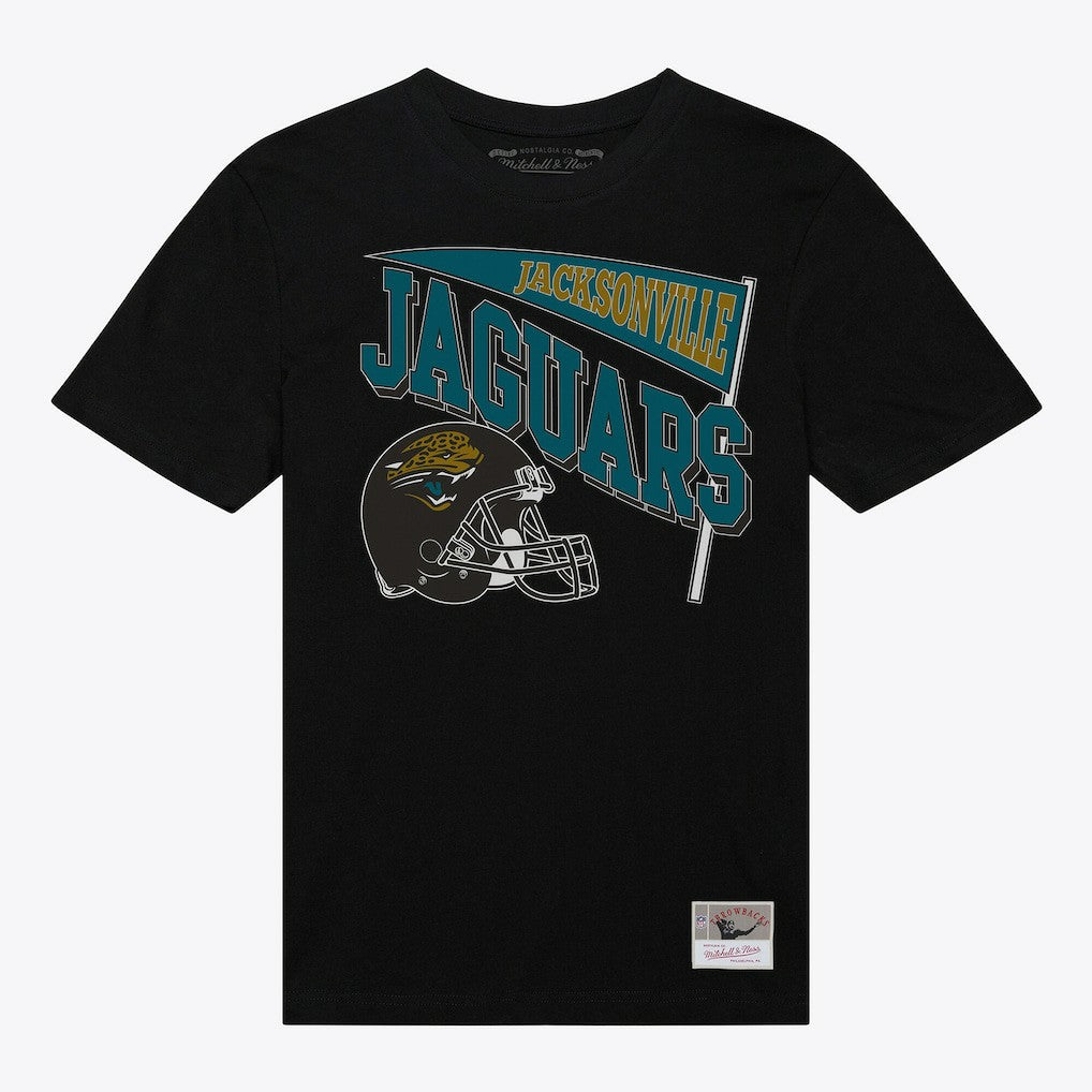 Mitchell & Ness Jacksonville Jaguars Women's Team Dynamic Boyfriend T-Shirt Black