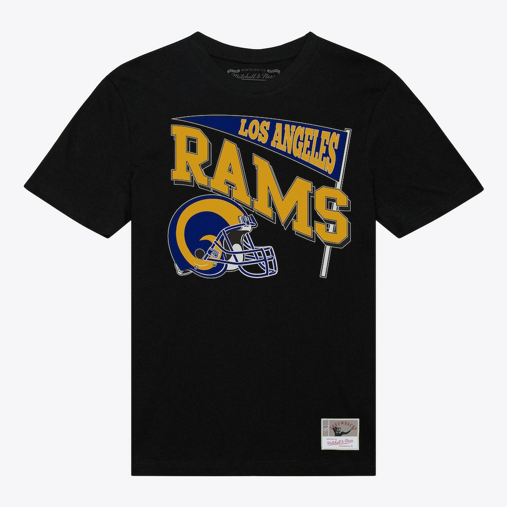 Mitchell & Ness Los Angeles Rams Women's Team Dynamic Boyfriend T-Shirt Black