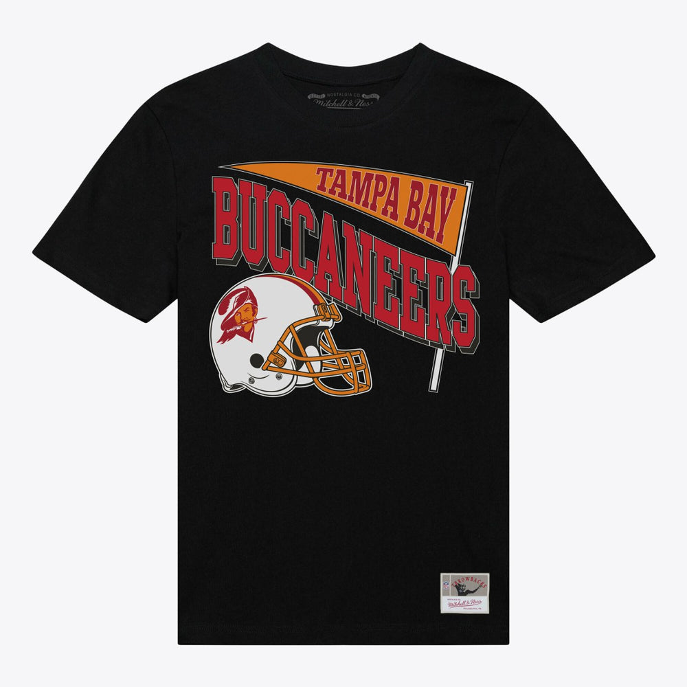 Mitchell & Ness Tampa Bay Buccaneers Women's Team Dynamic Boyfriend T-Shirt Black