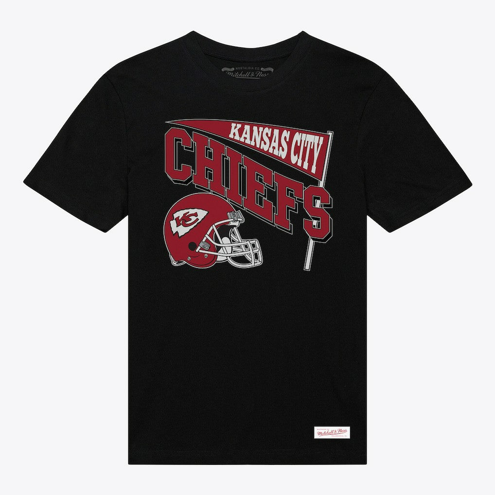 Mitchell & Ness Kansas City Chiefs Women's Team Dynamic Boyfriend T-Shirt Black