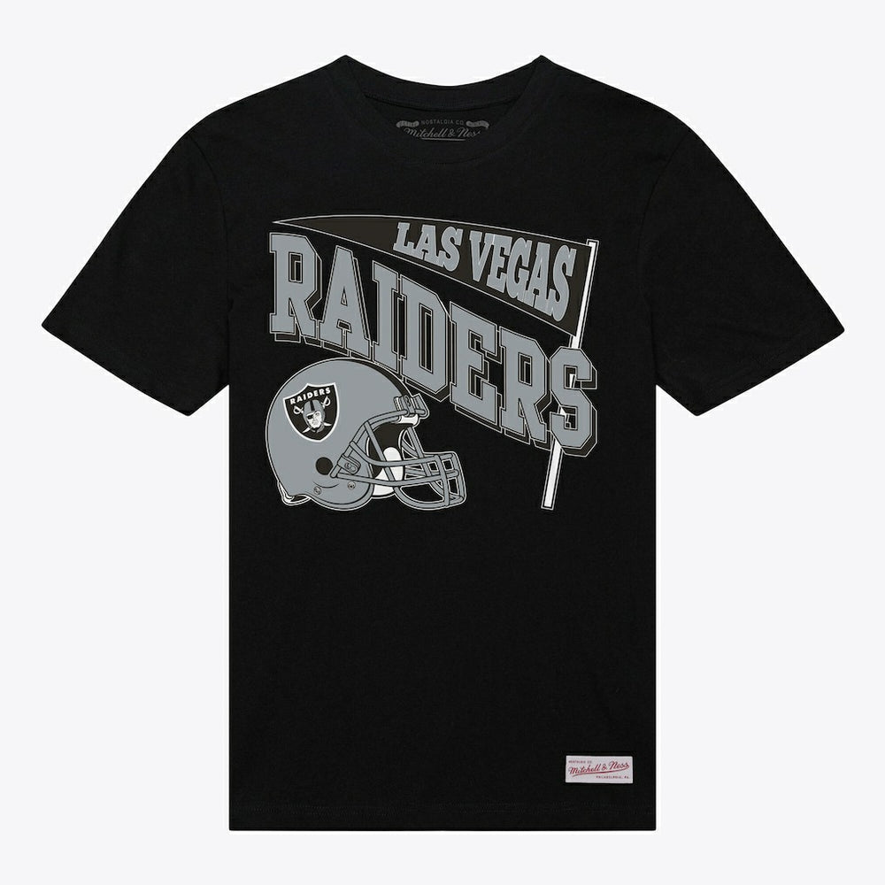 Mitchell & Ness Las Vegas Raiders Women's Team Dynamic Boyfriend T-Shirt Black