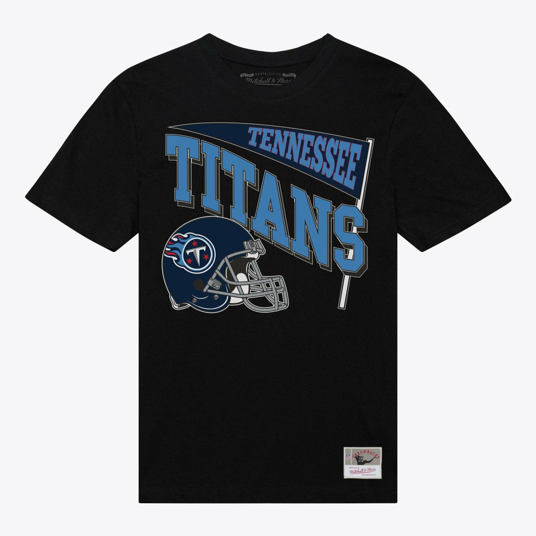 Mitchell & Ness Tennessee Titans Women's Team Dynamic Boyfriend T-Shirt Black