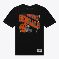 Mitchell & Ness Cincinnati Bengals Women's Team Dynamic Boyfriend T-Shirt Black