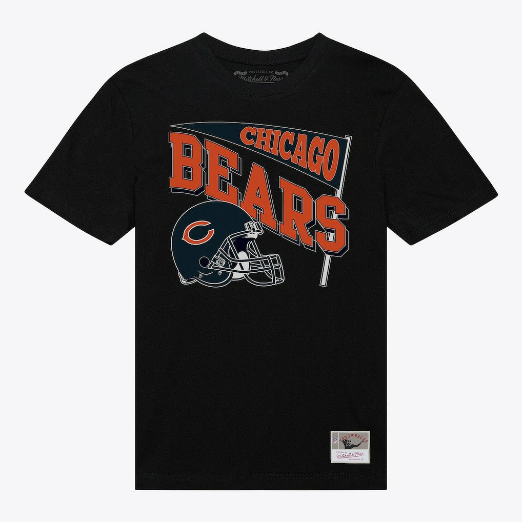 Mitchell & Ness Chicago Bears Women's Team Dynamic Boyfriend T-Shirt Black
