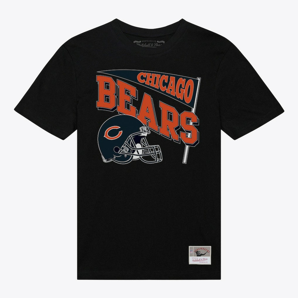 Mitchell & Ness Chicago Bears Women's Team Dynamic Boyfriend T-Shirt Black