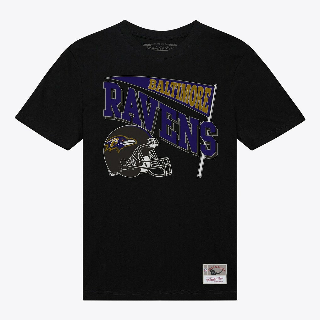 Mitchell & Ness Baltimore Ravens Women's Team Dynamic Boyfriend T-Shirt Black