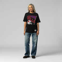 Mitchell & Ness Buffalo Bills Women's Team Dynamic Boyfriend T-Shirt Black