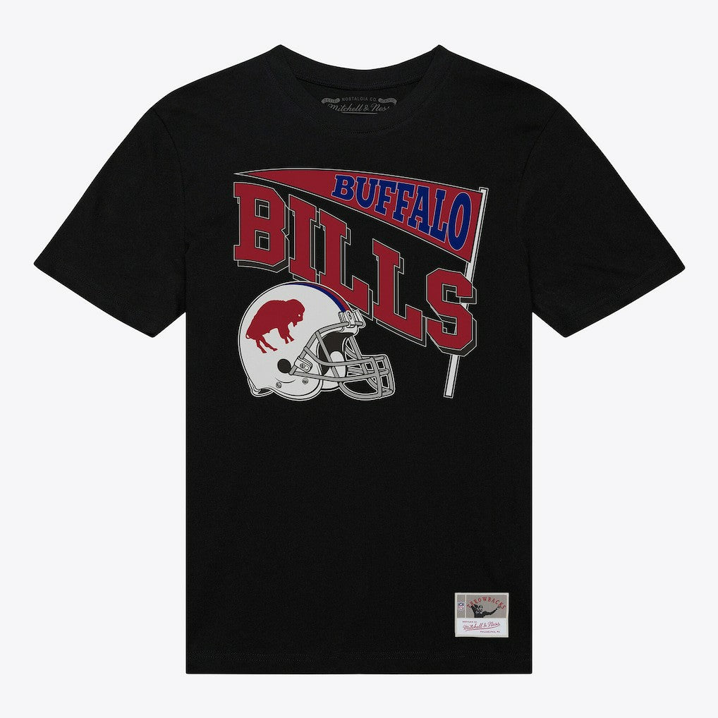 Mitchell & Ness Buffalo Bills Women's Team Dynamic Boyfriend T-Shirt Black