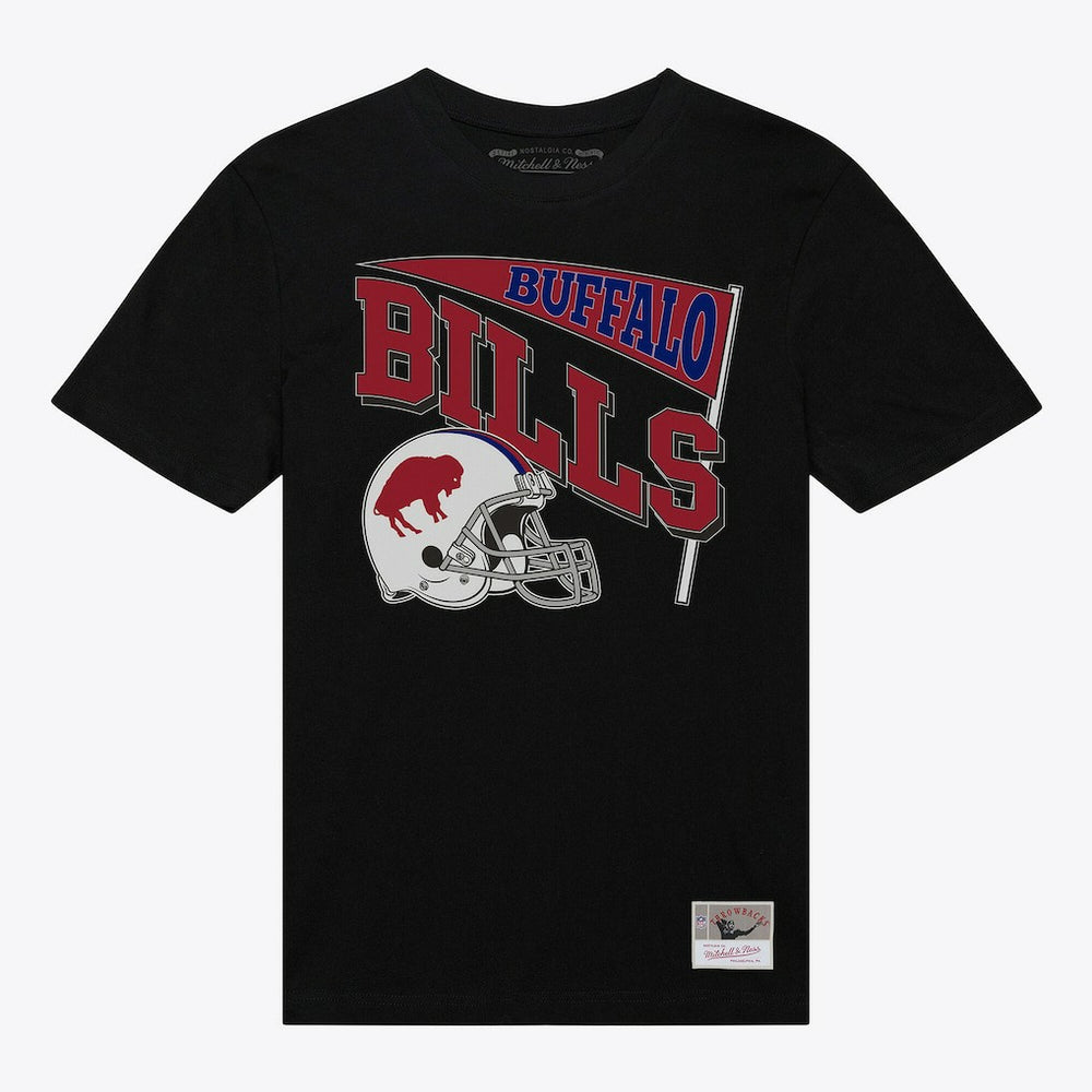 Mitchell & Ness Buffalo Bills Women's Team Dynamic Boyfriend T-Shirt Black