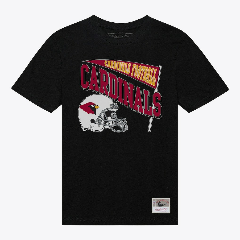Mitchell & Ness Arizona Cardinals Women's Team Dynamic Boyfriend T-Shirt Black