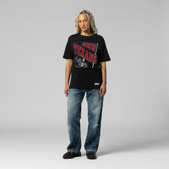 Mitchell & Ness Houston Texans Women's Team Dynamic Boyfriend T-Shirt Black