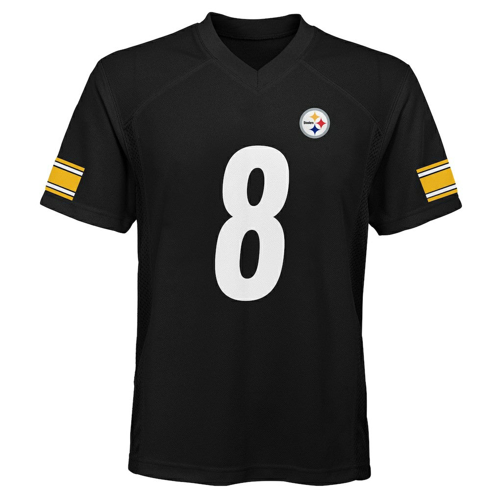 Aaron Rodgers Pittsburgh Steelers Outerstuff Youth Replica Player Jersey Black