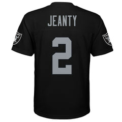 Ashton Jeanty Las Vegas Raiders Youth Replica Player Jersey Black