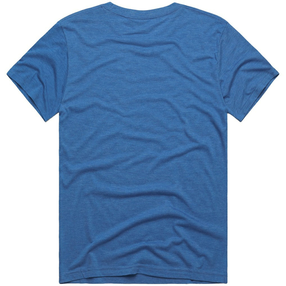 Buffalo Bills Homage x The Simpsons Unisex Tri-Blend T-Shirt Royal