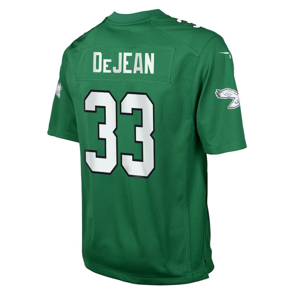 Nike Cooper DeJean Philadelphia Eagles Youth Alternate Game Jersey Kelly Green