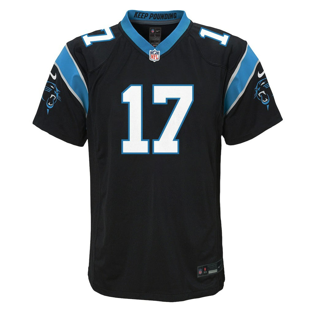 Nike Xavier Legette Carolina Panthers Youth Team Game Jersey Black