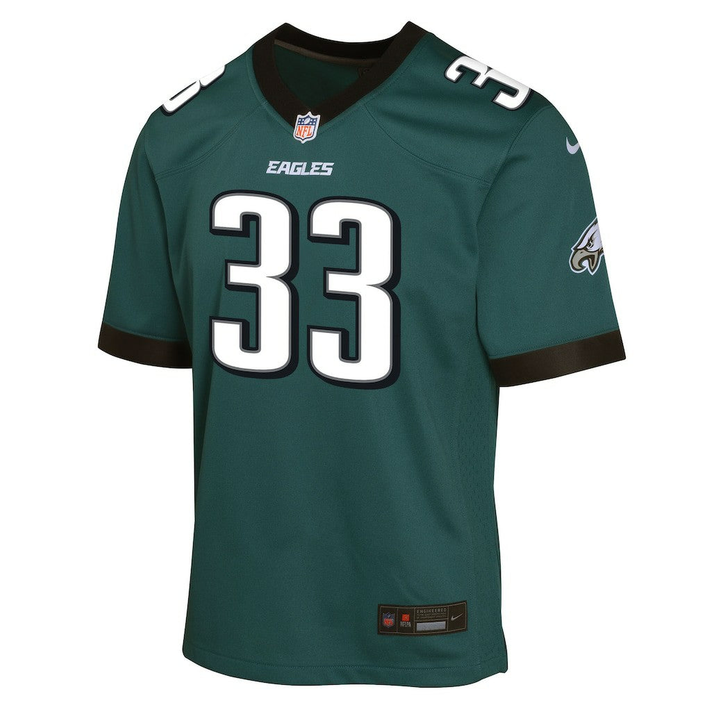 Nike Cooper DeJean Philadelphia Eagles Youth Game Player Jersey Midnight Green