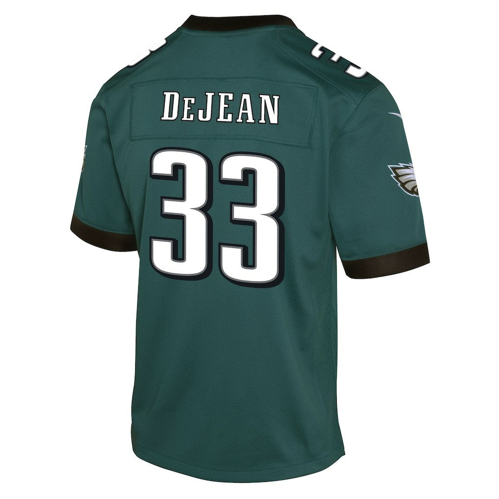 Nike Cooper DeJean Philadelphia Eagles Youth Game Player Jersey Midnight Green