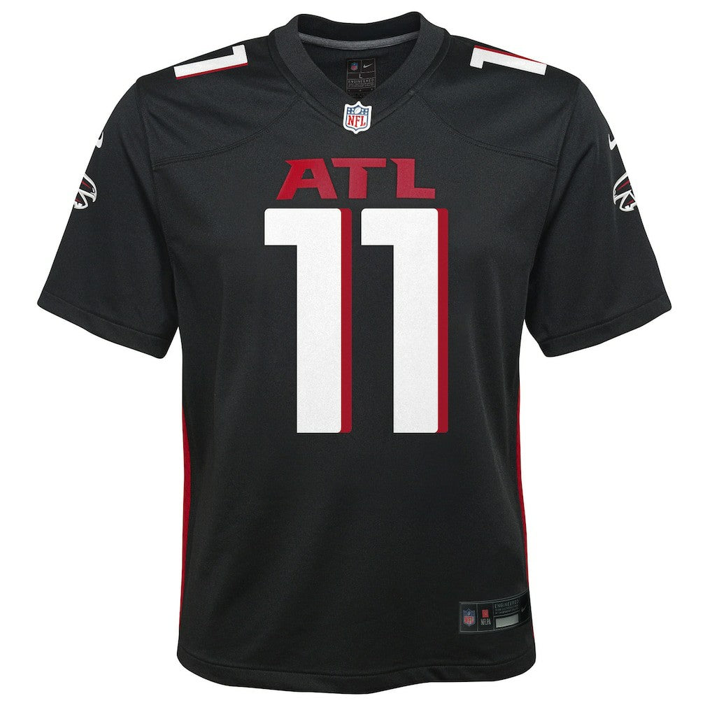 Nike Jalon Walker Atlanta Falcons Youth Team Game Jersey Black