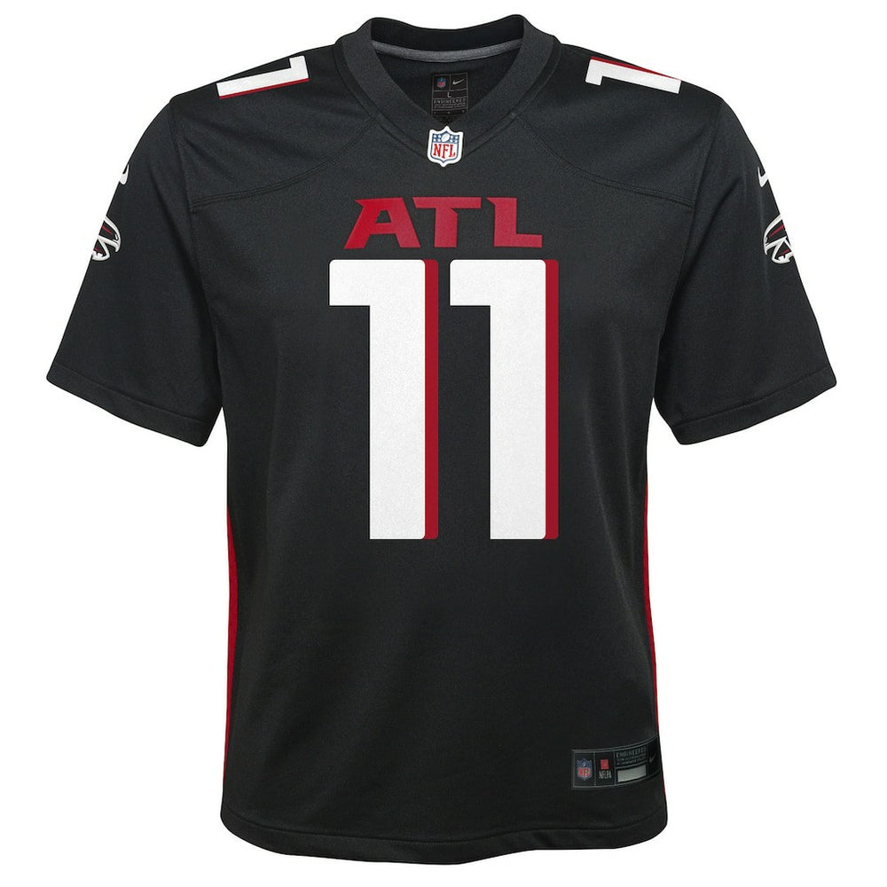 Nike Jalon Walker Atlanta Falcons Youth Team Game Jersey Black