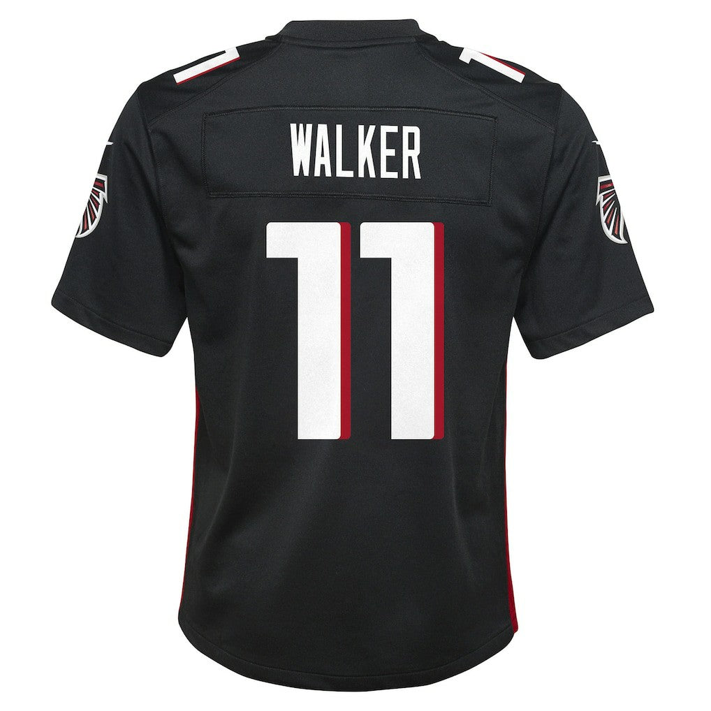 Nike Jalon Walker Atlanta Falcons Youth Team Game Jersey Black