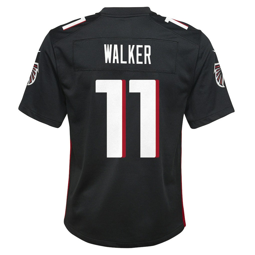 Nike Jalon Walker Atlanta Falcons Youth Team Game Jersey Black