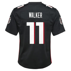 Nike Jalon Walker Atlanta Falcons Youth Team Game Jersey Black