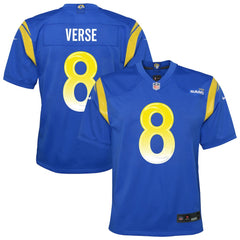 Nike Jared Verse Los Angeles Rams Youth Team Game Jersey Royal