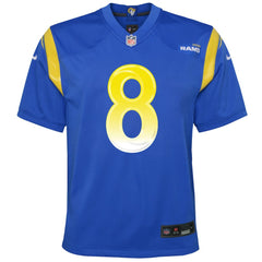 Nike Jared Verse Los Angeles Rams Youth Team Game Jersey Royal