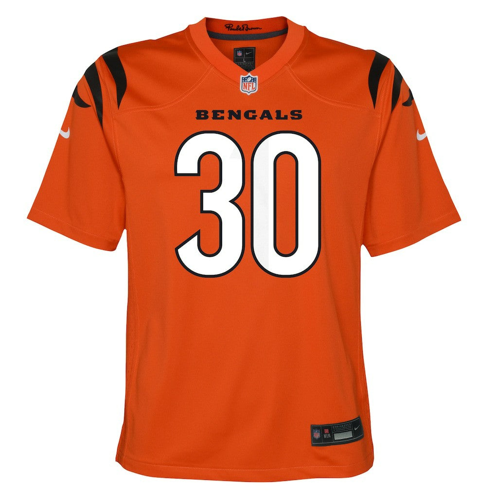 Nike Chase Brown Cincinnati Bengals Youth Youth Orange