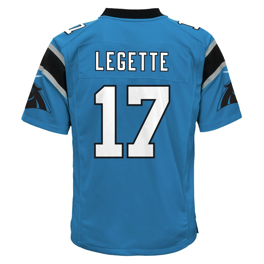 Nike Xavier Legette Carolina Panthers Youth Alternate Game Jersey Blue